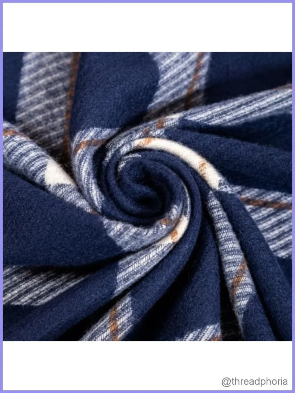 Women's Oversized Plaid Pashmina Feel Scarf Shawl Wrap Tassel Winter